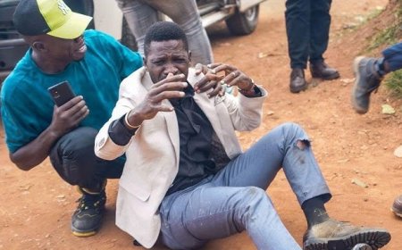 "‘He Tripped!’ Ugandan Police Refute Allegations That Bobi Wine Was Shot"