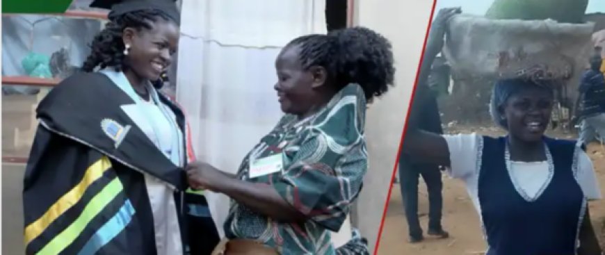 Woman Who Sold Fruits to Raise University Fees Finally Graduates with Second Class Upper